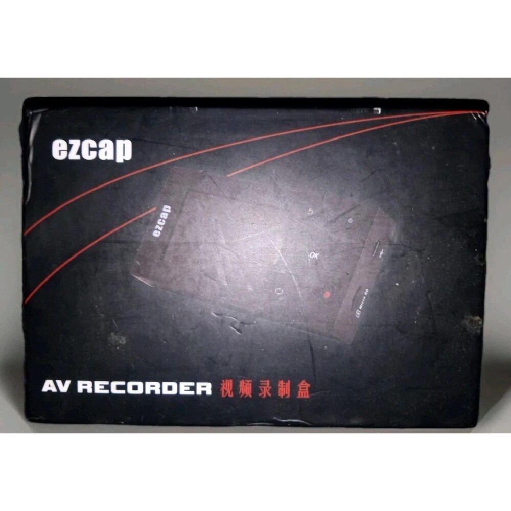 EZcap 8gb Hdmi AV Input/Output Remote Recorder 3"Screen Video Audio Mp4 Avi Dvr